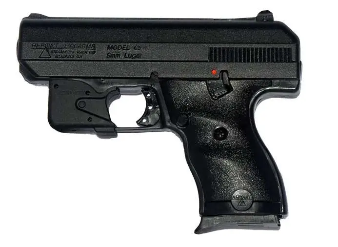 HI POINT C9MM PSTL W/TRG GD MNT LZR
